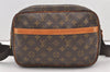 Authentic Louis Vuitton Monogram Reporter PM Shoulder Cross Bag M45254 LV 2904J