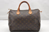 Authentic Louis Vuitton Monogram Speedy 30 Hand Boston Bag M41526 LV 2904K