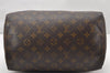 Authentic Louis Vuitton Monogram Speedy 30 Hand Boston Bag M41526 LV 2904K