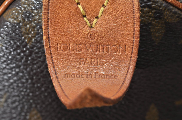 Authentic Louis Vuitton Monogram Speedy 30 Hand Boston Bag M41526 LV 2904K