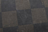 Authentic FENDI Pequin Check Shoulder Cross Bag PVC Leather Brown Black 2905I