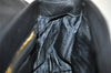 Authentic PRADA Leather Nappa 2Way Shoulder Cross Body Hand Bag Black 2906I