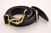 Authentic PRADA Leather Nappa 2Way Shoulder Cross Body Hand Bag Black 2906I