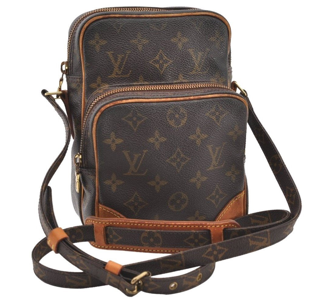 Authentic Louis Vuitton Monogram Amazone Shoulder Cross Body Bag M45236 LV 2906J