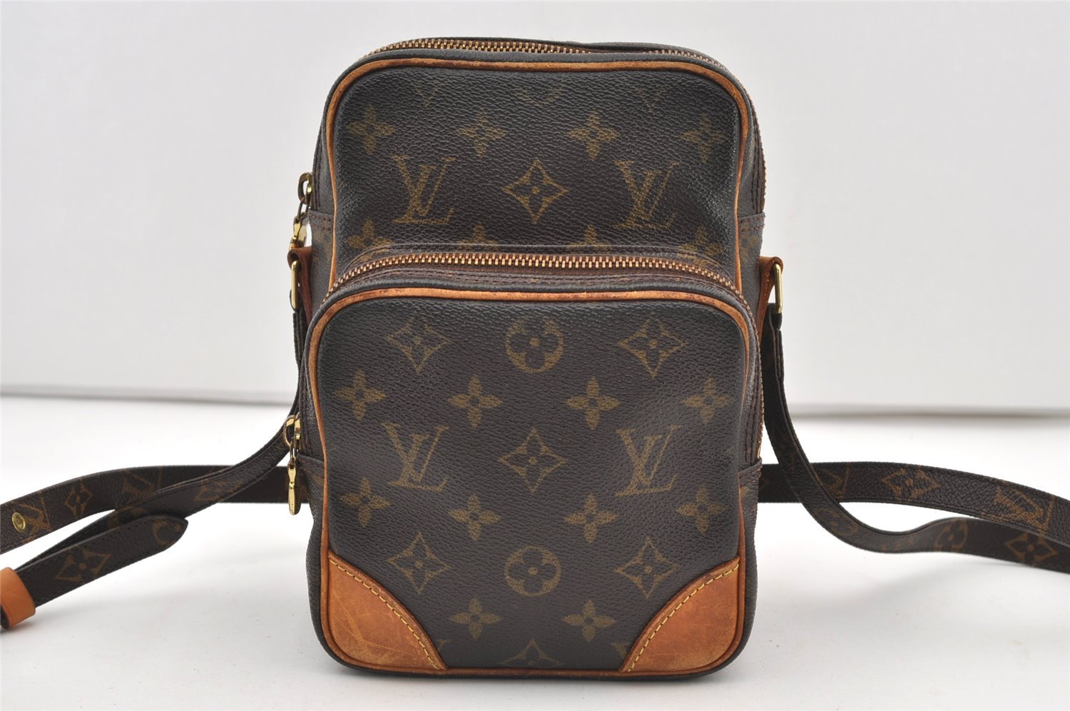 Authentic Louis Vuitton Monogram Amazone Shoulder Cross Body Bag M45236 LV 2906J