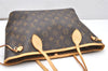 Authentic Louis Vuitton Monogram Neverfull PM Shoulder Tote Bag M40155 LV 2906K