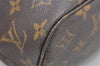 Authentic Louis Vuitton Monogram Neverfull PM Shoulder Tote Bag M40155 LV 2906K