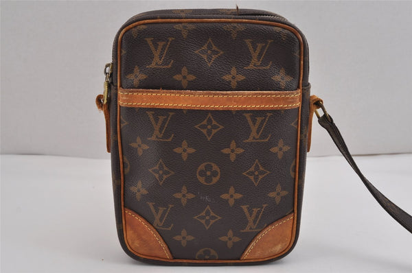 Authentic Louis Vuitton Monogram Danube Shoulder Crossbody Bag M45266 Junk 2907J