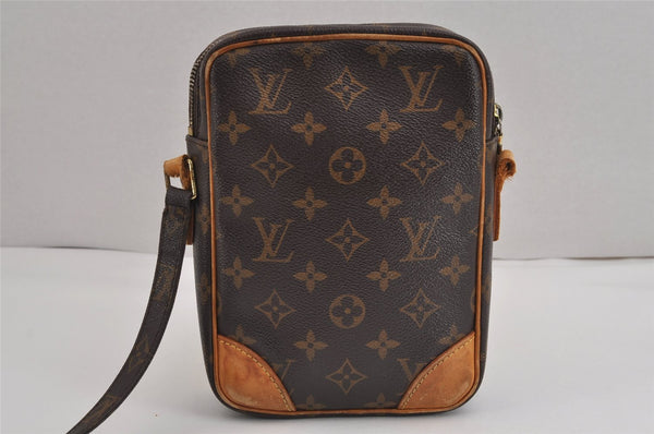 Authentic Louis Vuitton Monogram Danube Shoulder Crossbody Bag M45266 Junk 2907J