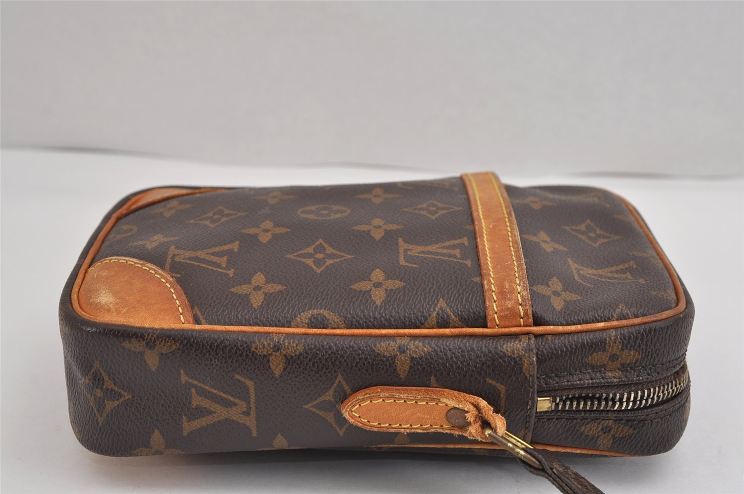Authentic Louis Vuitton Monogram Danube Shoulder Crossbody Bag M45266 Junk 2907J