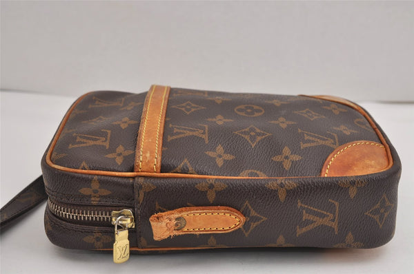 Authentic Louis Vuitton Monogram Danube Shoulder Crossbody Bag M45266 Junk 2907J