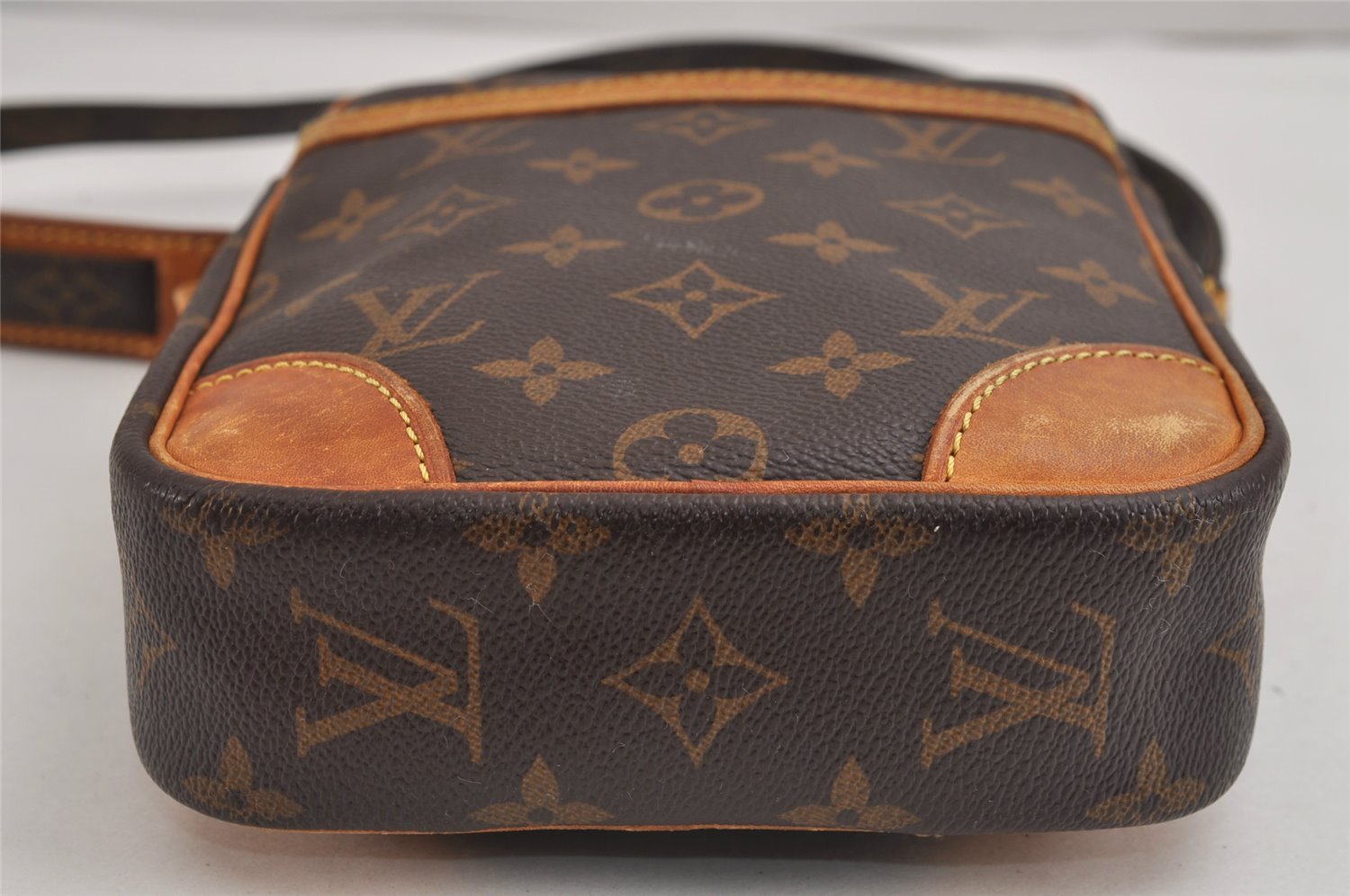 Authentic Louis Vuitton Monogram Danube Shoulder Crossbody Bag M45266 Junk 2907J