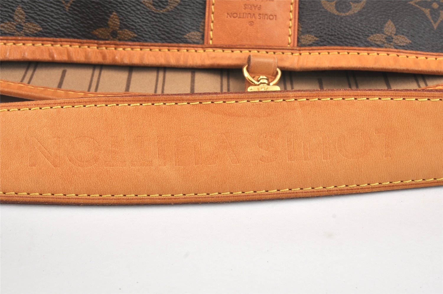 Authentic Louis Vuitton Monogram Delightful MM Shoulder Bag M40353 LV 2907K