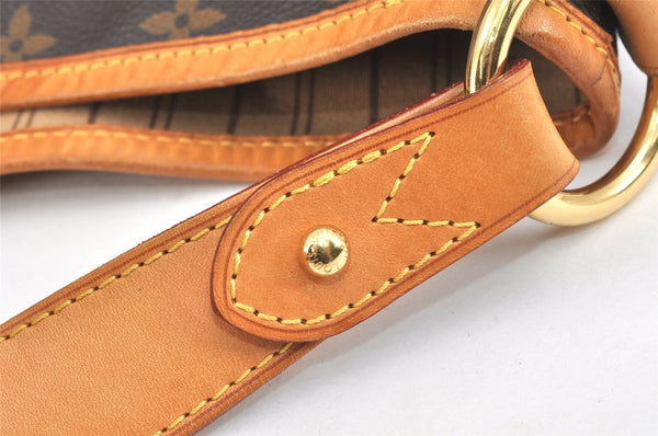 Authentic Louis Vuitton Monogram Delightful MM Shoulder Bag M40353 LV 2907K