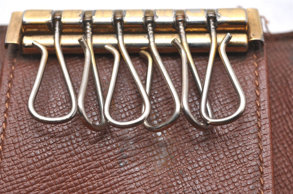 Authentic Louis Vuitton Monogram Multicles 6 Six Hooks Key Case M62630 LV 2908I