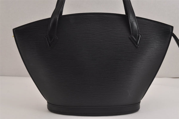 Authentic Louis Vuitton Epi Saint Jacques Hand Bag Black M52272 LV 2908J