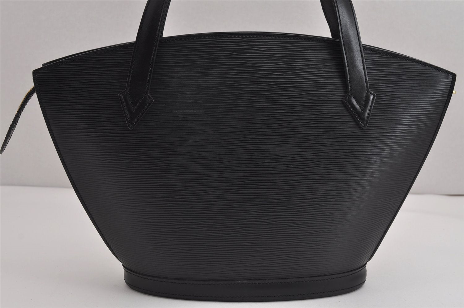 Authentic Louis Vuitton Epi Saint Jacques Hand Bag Black M52272 LV 2908J