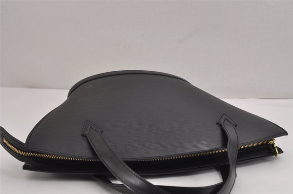 Authentic Louis Vuitton Epi Saint Jacques Hand Bag Black M52272 LV 2908J