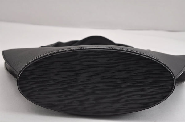 Authentic Louis Vuitton Epi Saint Jacques Hand Bag Black M52272 LV 2908J
