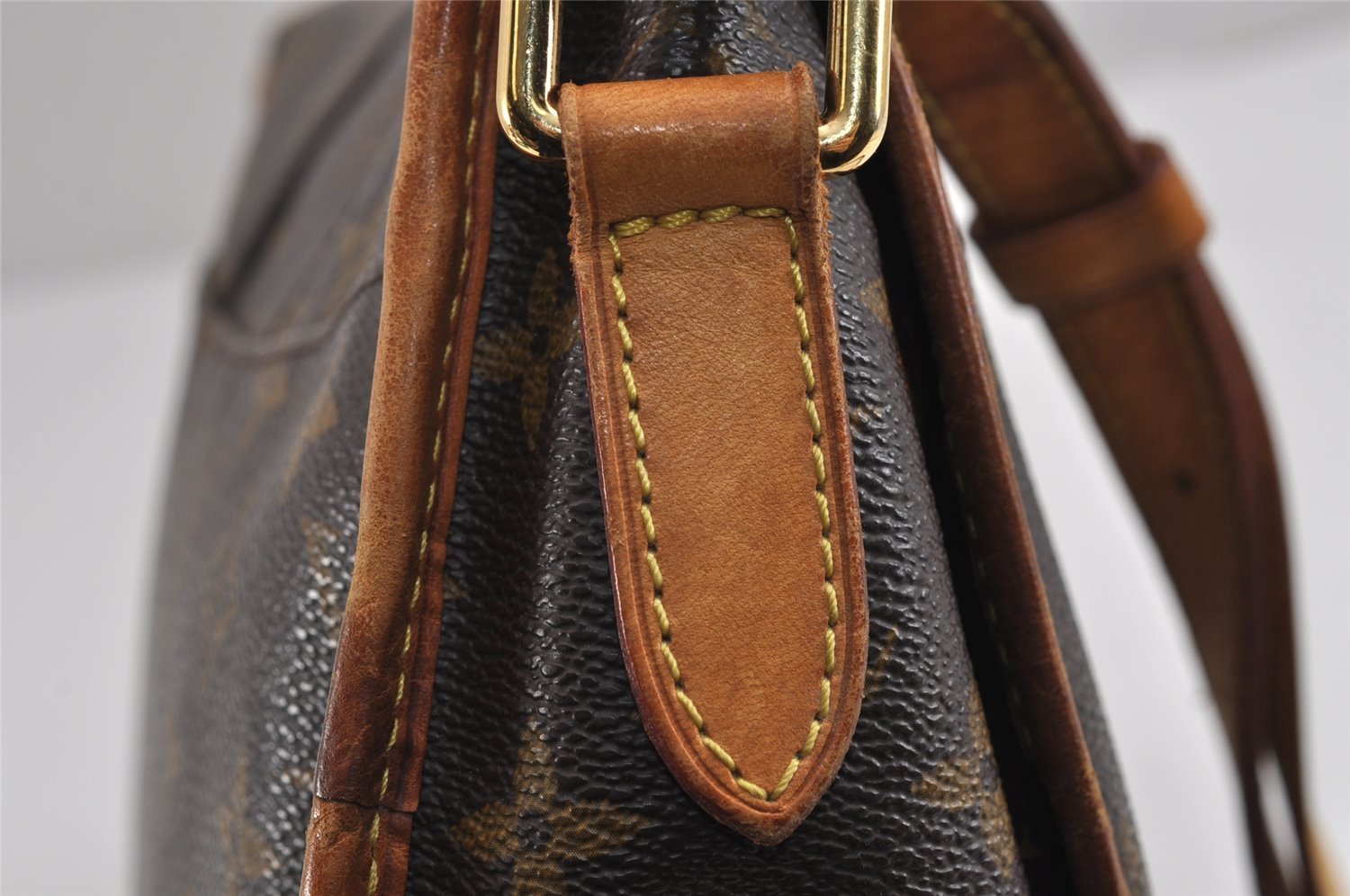 Authentic Louis Vuitton Monogram Menilmontant PM M40474 Shoulder Cross Bag 2909J