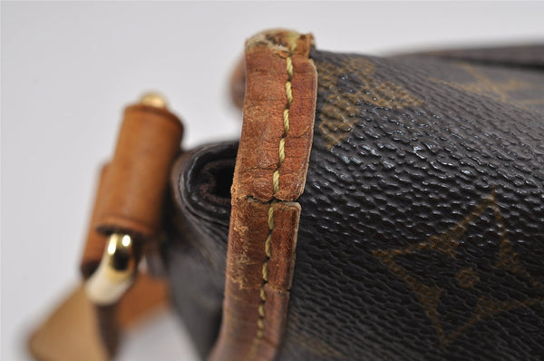 Authentic Louis Vuitton Monogram Menilmontant PM M40474 Shoulder Cross Bag 2909J