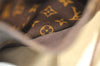 Authentic Louis Vuitton Monogram Menilmontant PM M40474 Shoulder Cross Bag 2909J