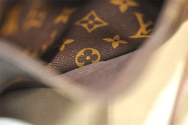 Authentic Louis Vuitton Monogram Menilmontant PM M40474 Shoulder Cross Bag 2909J