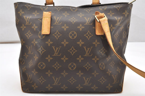 Authentic Louis Vuitton Monogram Cabas Piano Shoulder Tote Bag M51148 Junk 2909K