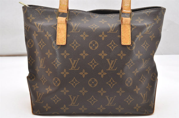 Authentic Louis Vuitton Monogram Cabas Piano Shoulder Tote Bag M51148 Junk 2909K