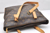 Authentic Louis Vuitton Monogram Cabas Piano Shoulder Tote Bag M51148 Junk 2909K