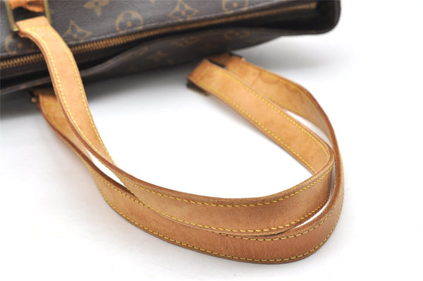 Authentic Louis Vuitton Monogram Cabas Piano Shoulder Tote Bag M51148 Junk 2909K