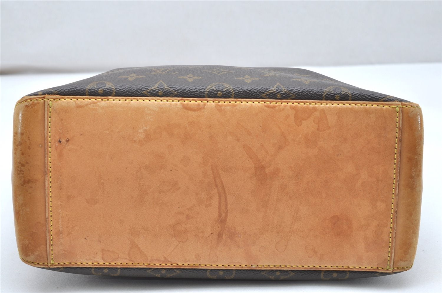 Authentic Louis Vuitton Monogram Cabas Piano Shoulder Tote Bag M51148 Junk 2909K