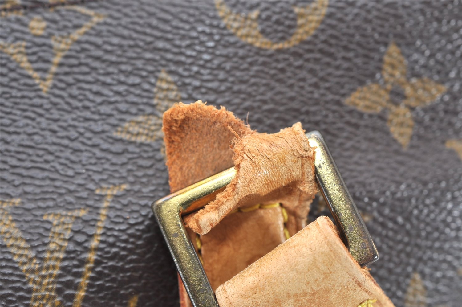 Authentic Louis Vuitton Monogram Cabas Piano Shoulder Tote Bag M51148 Junk 2909K