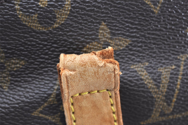 Authentic Louis Vuitton Monogram Cabas Piano Shoulder Tote Bag M51148 Junk 2909K