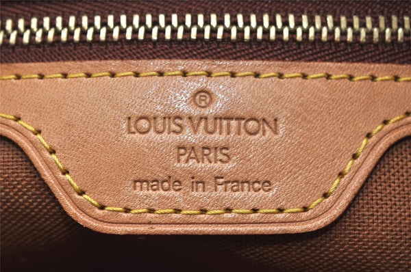 Authentic Louis Vuitton Monogram Cabas Piano Shoulder Tote Bag M51148 Junk 2909K