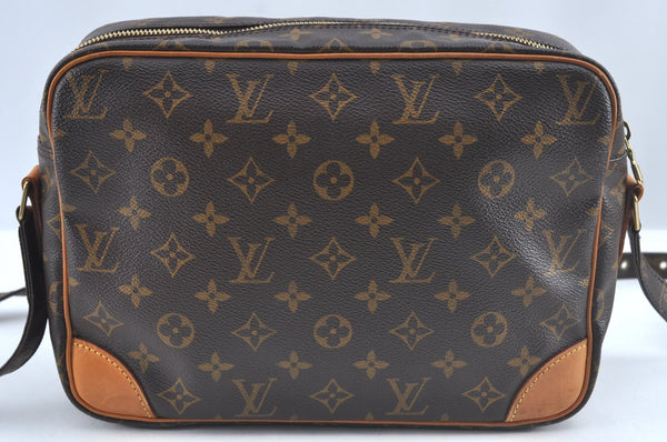 Authentic Louis Vuitton Monogram Nile Shoulder Cross Body Bag M45244 LV 2911J