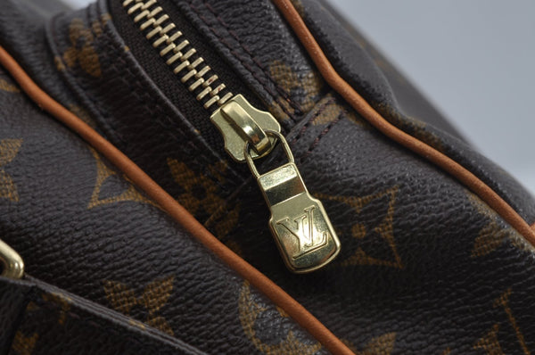 Authentic Louis Vuitton Monogram Nile Shoulder Cross Body Bag M45244 LV 2911J