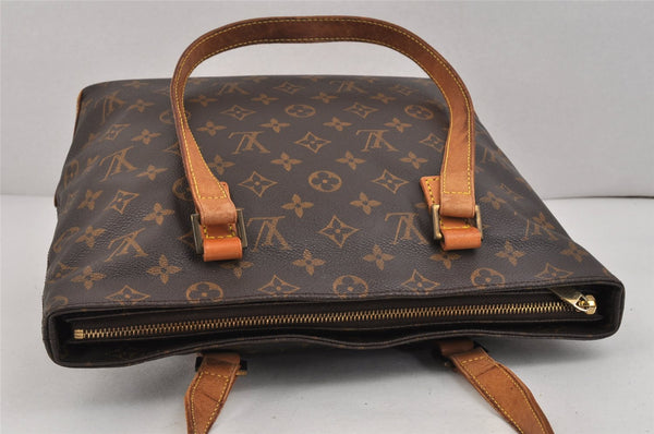Authentic Louis Vuitton Monogram Cabas Piano Shoulder Tote Bag M51148 LV 2912K