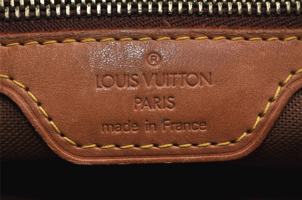 Authentic Louis Vuitton Monogram Cabas Piano Shoulder Tote Bag M51148 LV 2912K