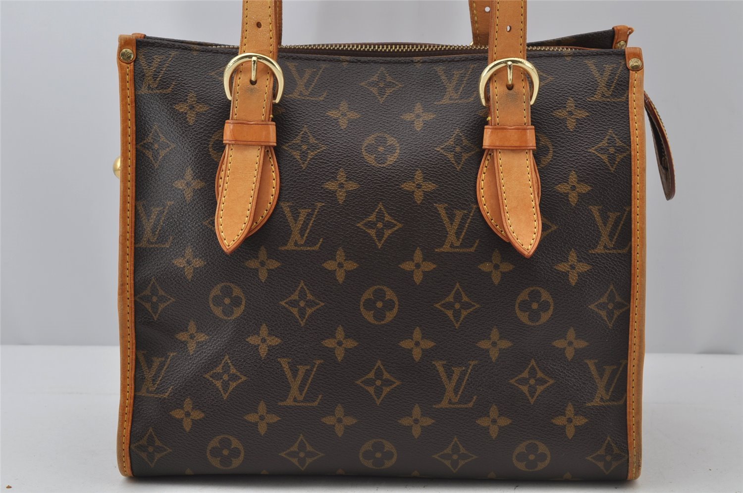 Authentic Louis Vuitton Monogram Popincourt Haut Shoulder Bag M40007 LV 2913J