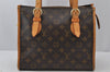 Authentic Louis Vuitton Monogram Popincourt Haut Shoulder Bag M40007 LV 2913J