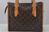 Authentic Louis Vuitton Monogram Popincourt Haut Shoulder Bag M40007 LV 2913J