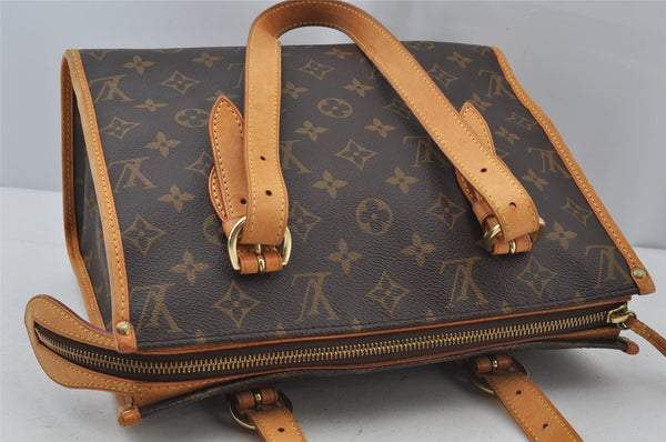 Authentic Louis Vuitton Monogram Popincourt Haut Shoulder Bag M40007 LV 2913J