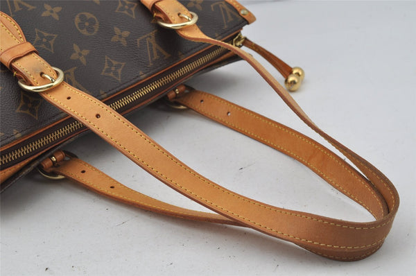 Authentic Louis Vuitton Monogram Popincourt Haut Shoulder Bag M40007 LV 2913J