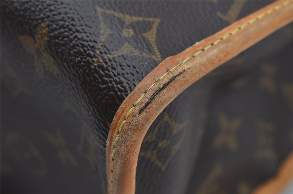 Authentic Louis Vuitton Monogram Popincourt Haut Shoulder Bag M40007 LV 2913J