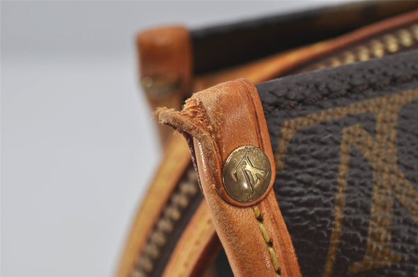 Authentic Louis Vuitton Monogram Popincourt Haut Shoulder Bag M40007 LV 2913J