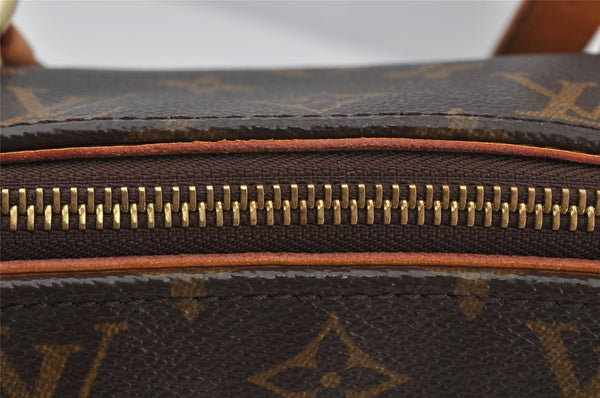 Authentic Louis Vuitton Monogram Popincourt Haut Shoulder Bag M40007 LV 2913J