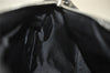 Authentic GUCCI Vintage Hand Boston Bag GG Canvas Leather 0000851 Black 2913K
