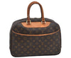 Authentic Louis Vuitton Monogram Deauville Hand Bag M47270 LV Junk 2914J