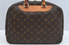 Authentic Louis Vuitton Monogram Deauville Hand Bag M47270 LV Junk 2914J